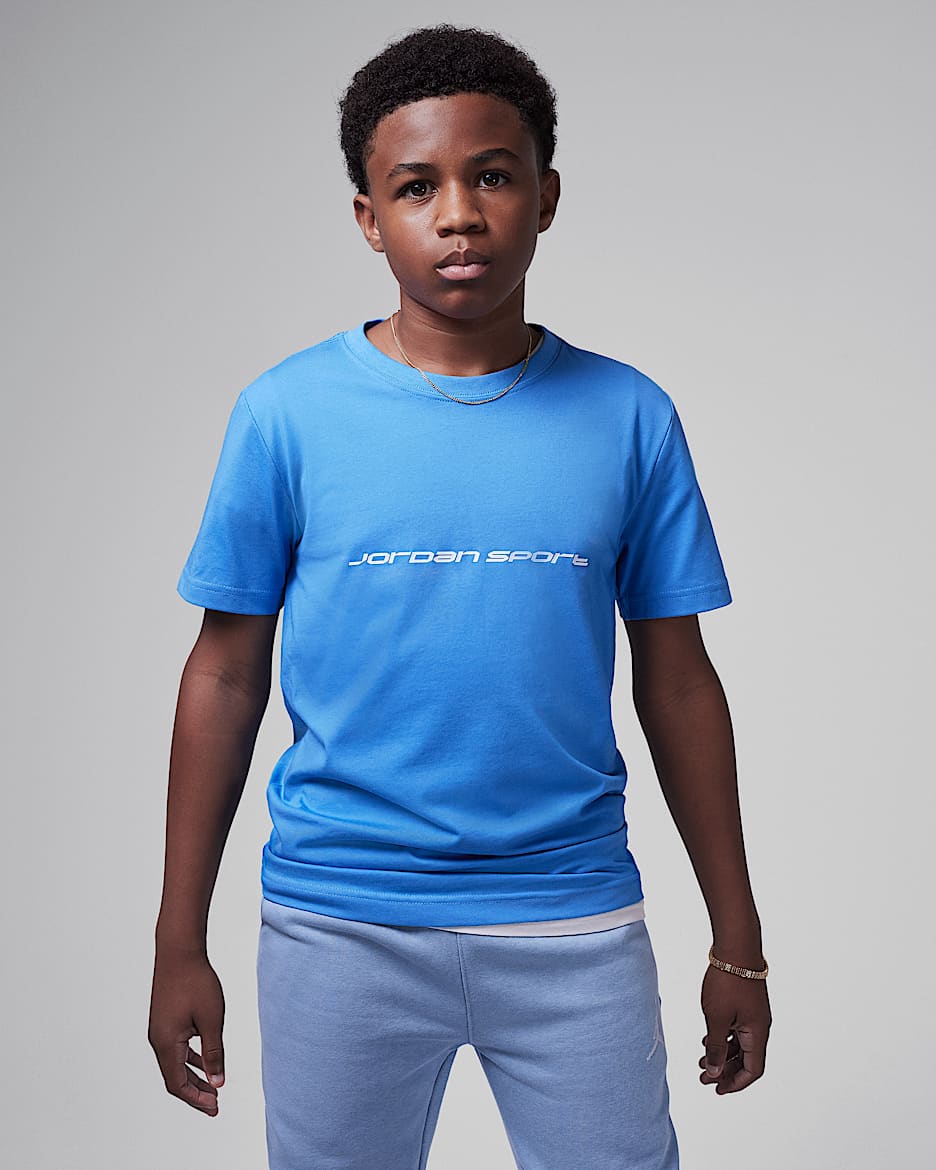 Jordan Dri Fit Sport Big Kids T Shirt